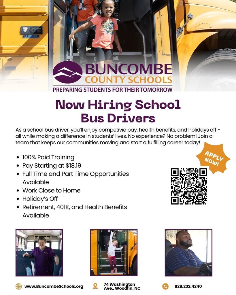 Bus drivers needed