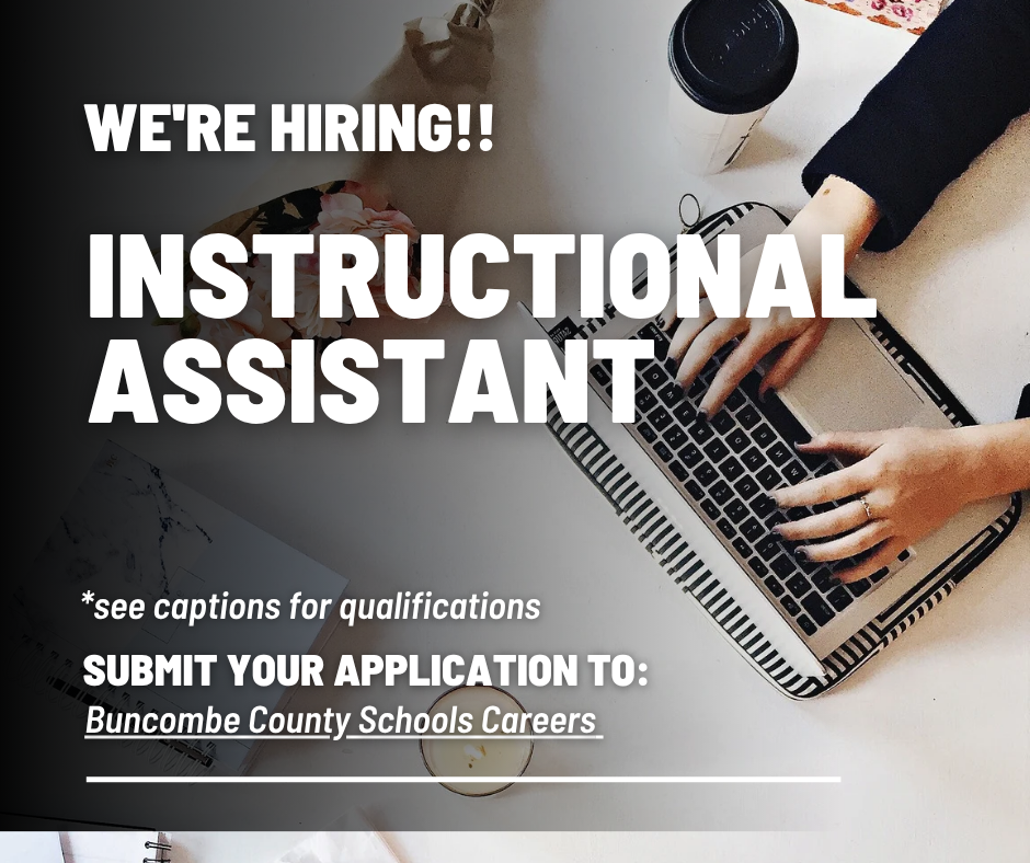 Now Hiring BCSVA Instructional Assistant