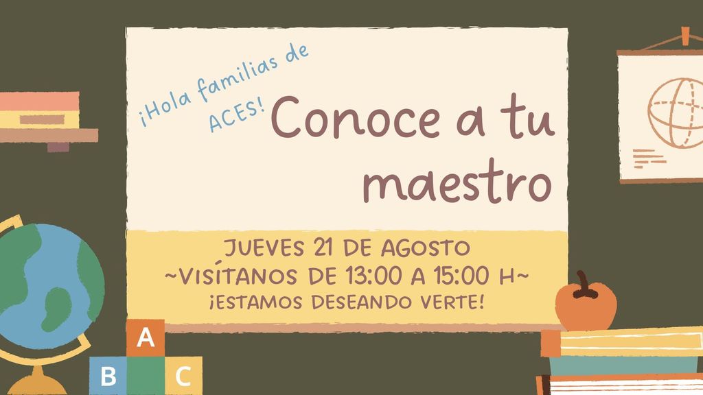 Meet your teacher spanish