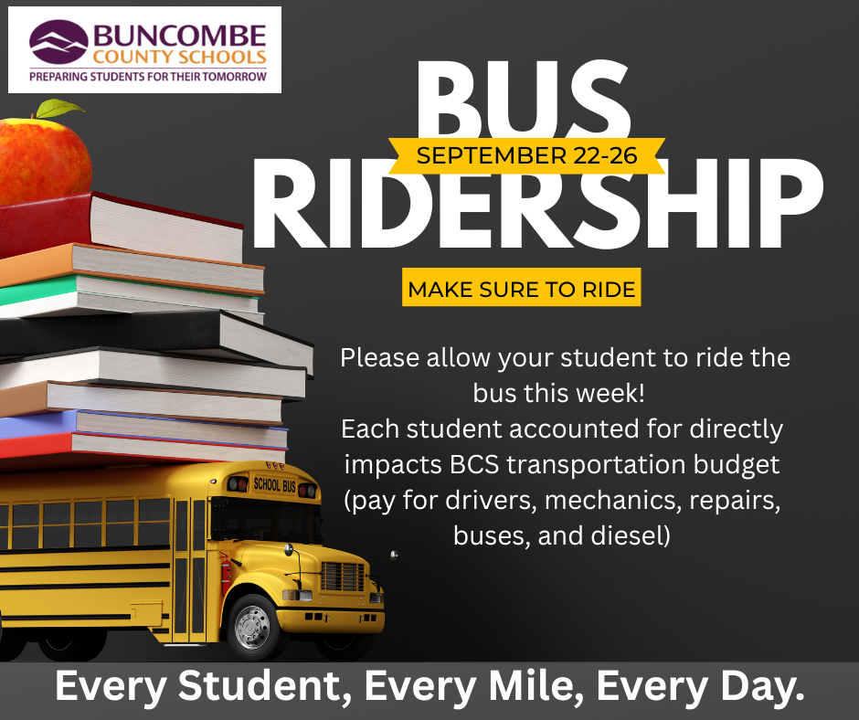 Bus ridership flyer