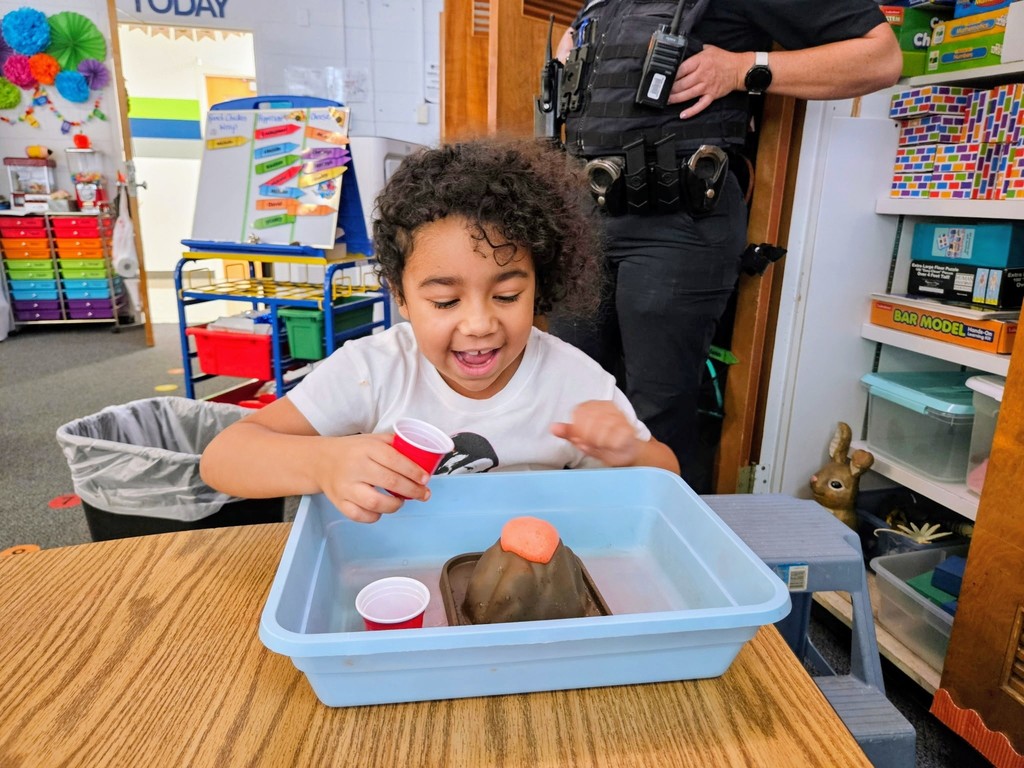 First grade setting snacks and simulation