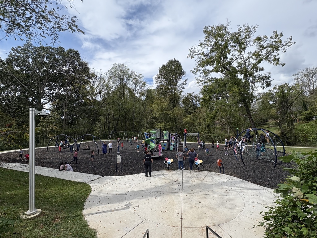 Woodfin students playing together
