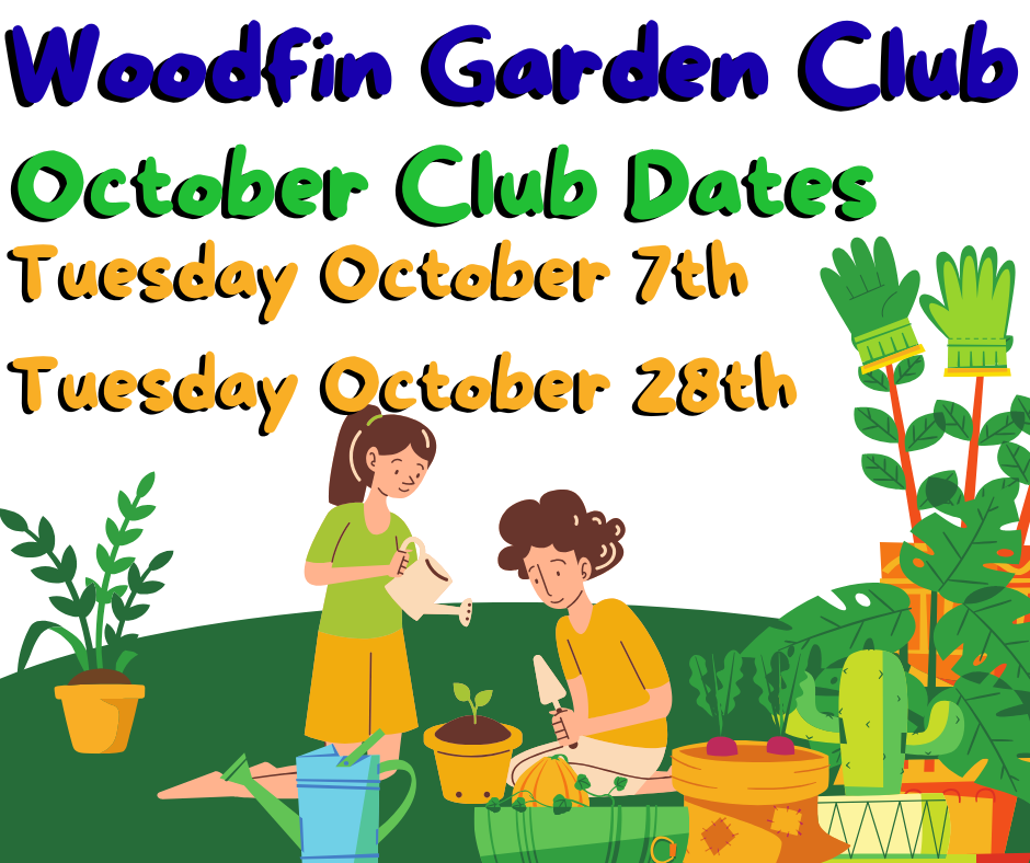 Garden club flyer