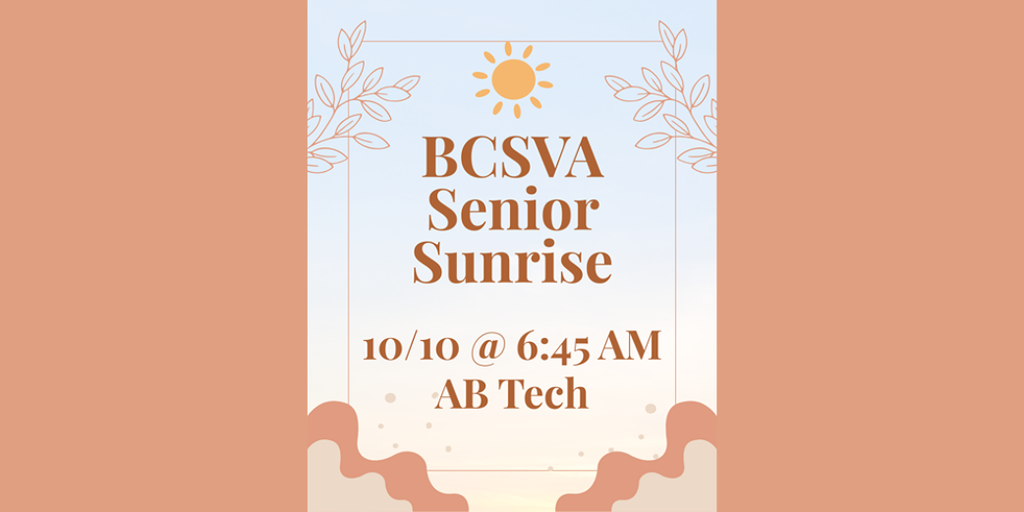 BCSVA Senior Sunrise