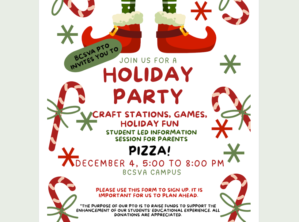 BCSVA Holiday Party!