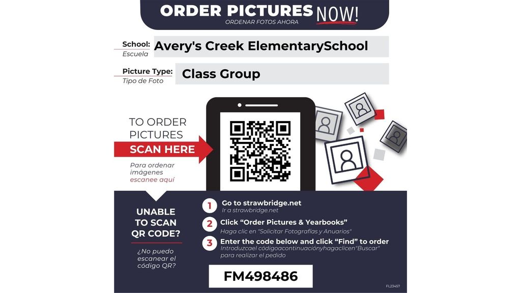 QR code - class group photos