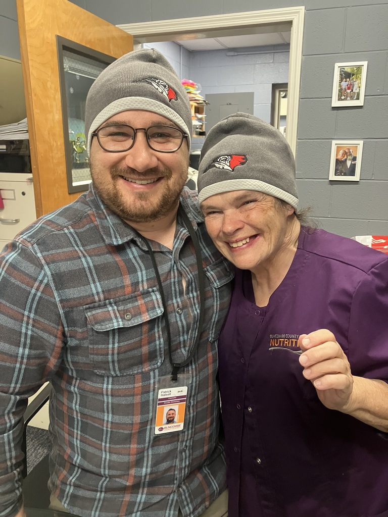 Mr. H and Ms. Gloria smiling together