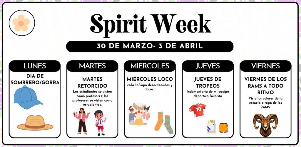 Spirit Week in Espanol