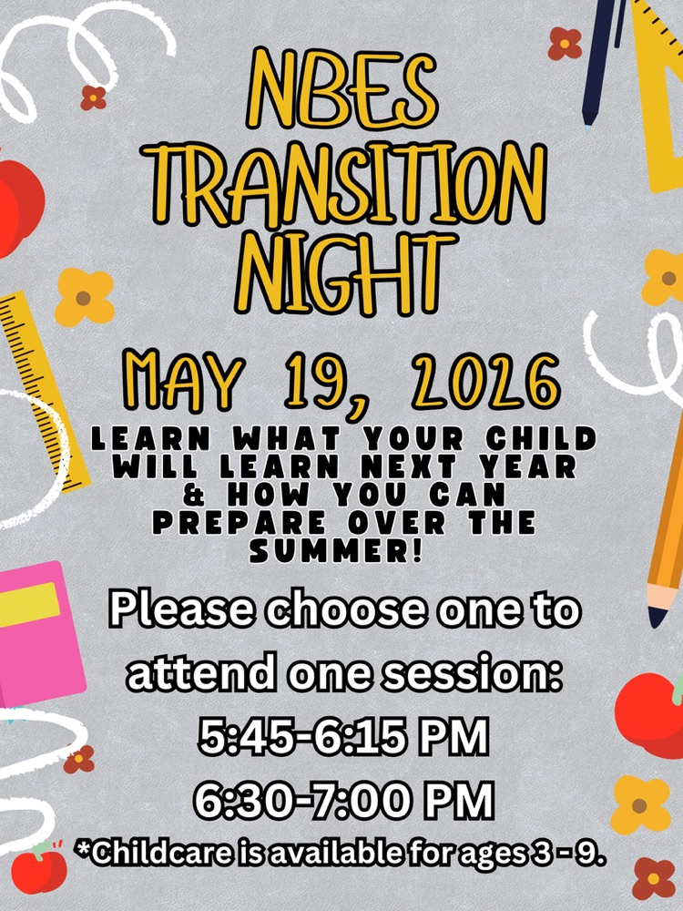 Transition Night- May 19