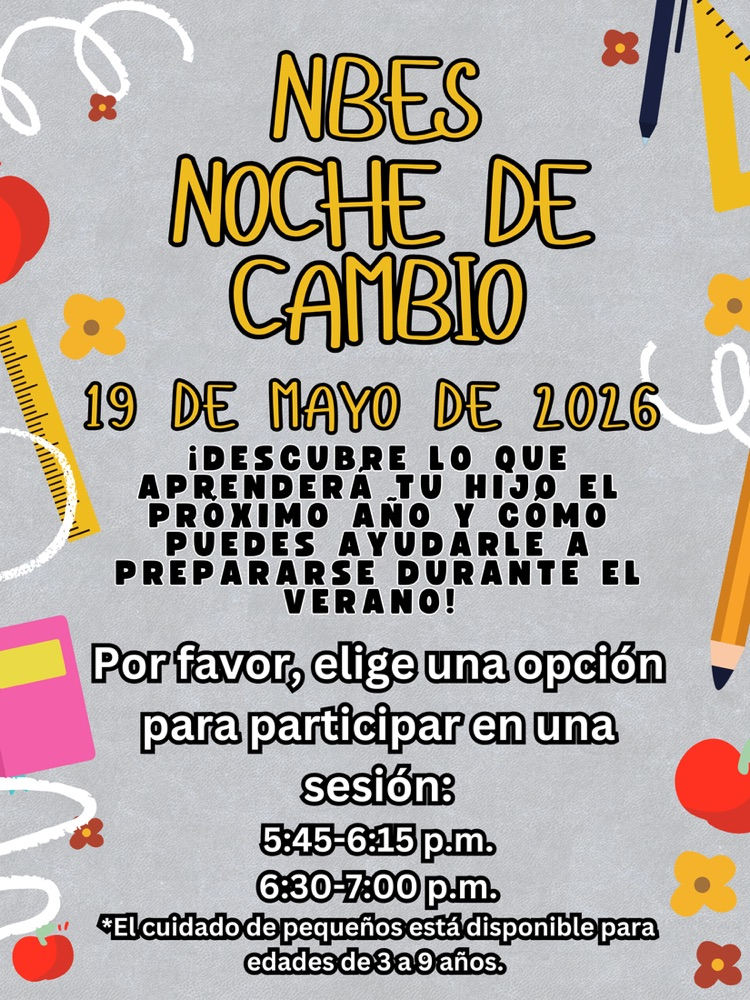 Transition Night- May 19