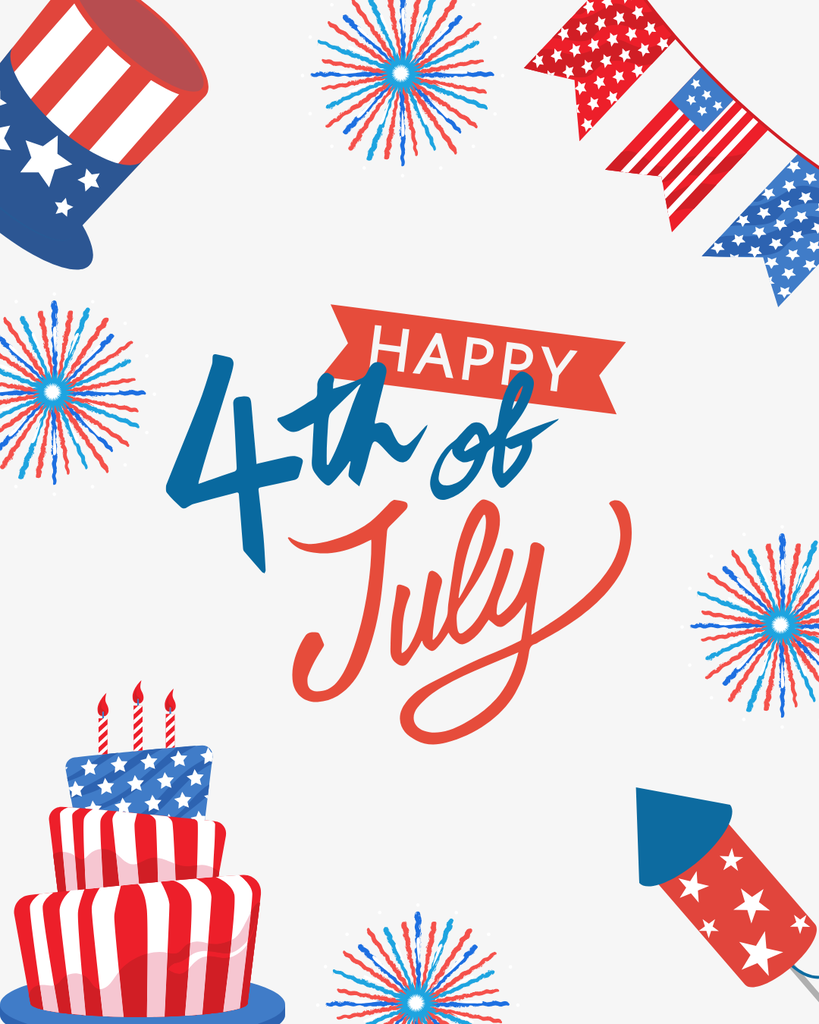 Fourth of July  poster