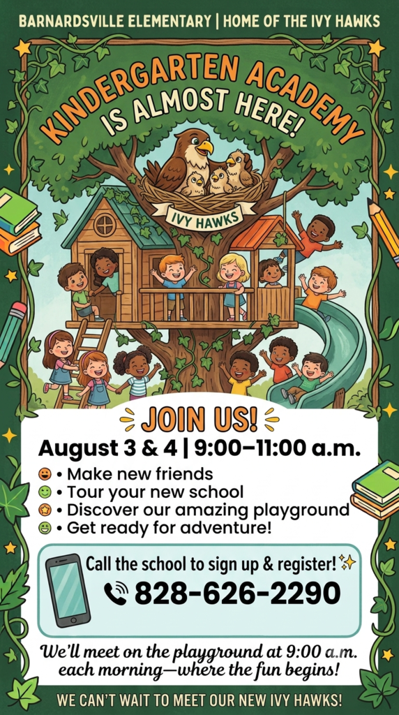 Flyer for Kindergarden Academy