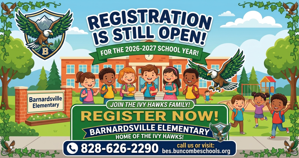 Graphic Image of School Registration for the 26-27 school year