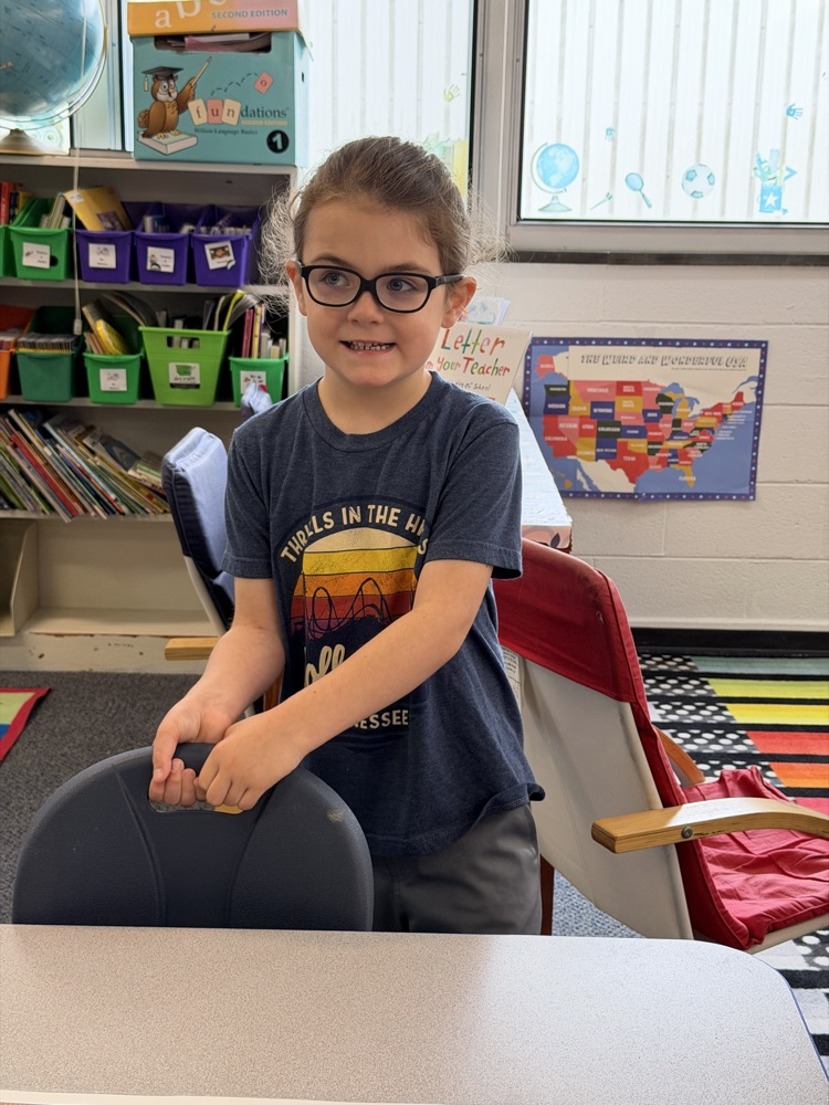 Student smiles for photo.