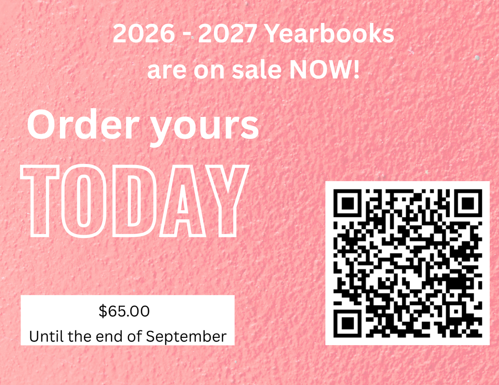 A QR code to order yearbooks