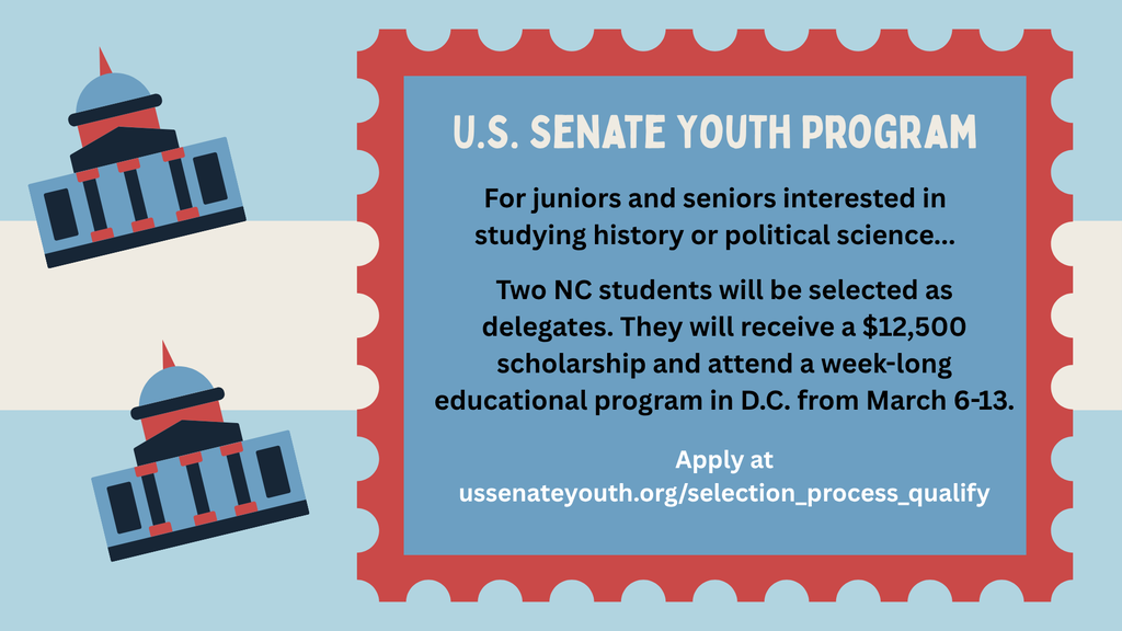 US Senate Youth Program Flyer