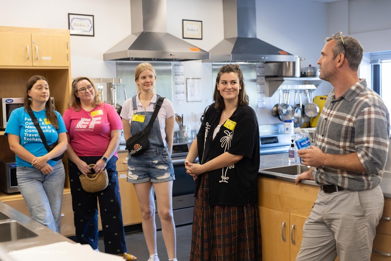 EF Ambassadors visit a foods lab