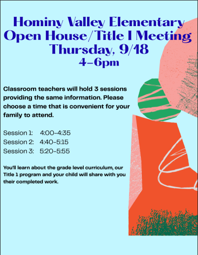 open house invitation
