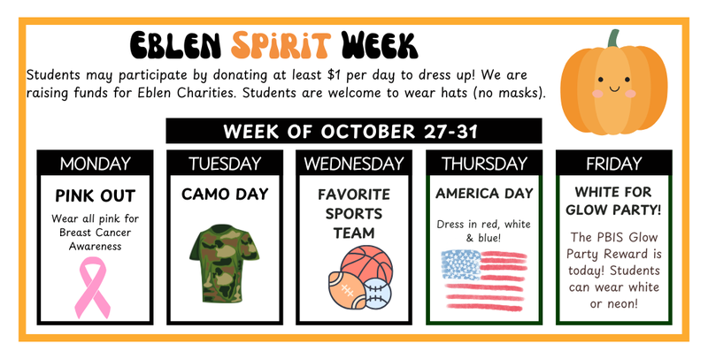 Eblen Spirit Week