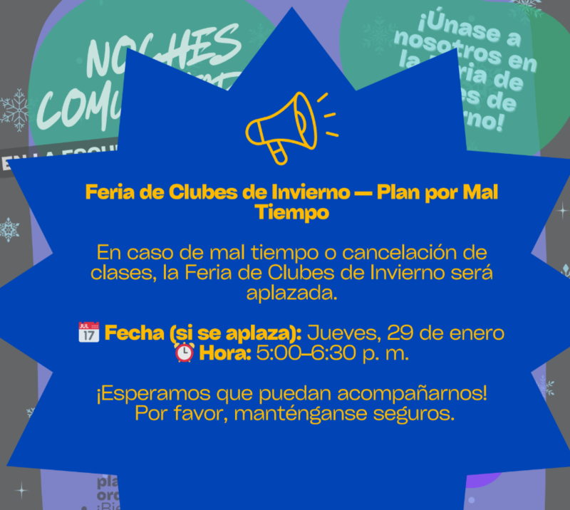 Flyer in Espanol