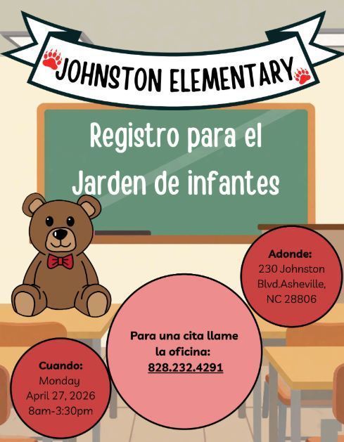 KG REgistration Flyer in Spanish