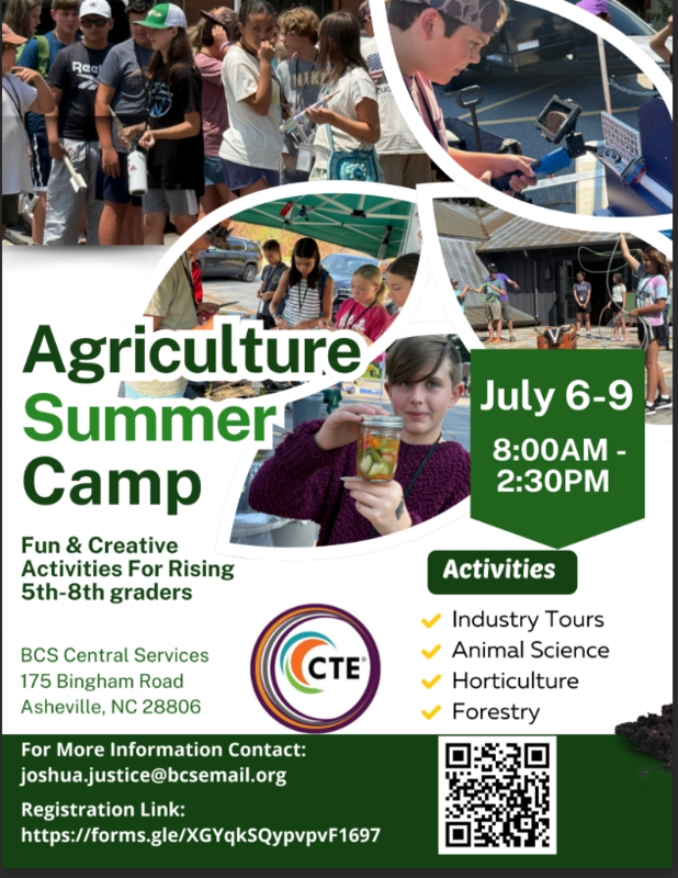 Agriculture Camp Flyer