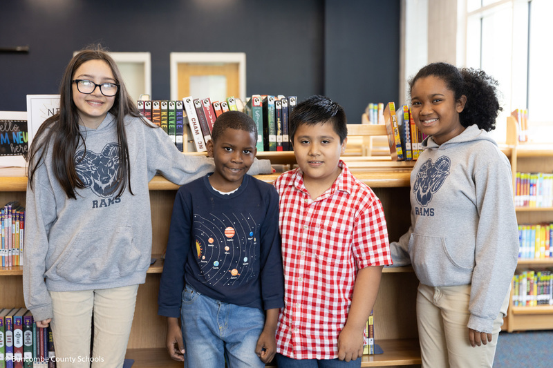 Koontz and Estes students from the reading buddies program. Koontz and Estes students from the reading buddies program.