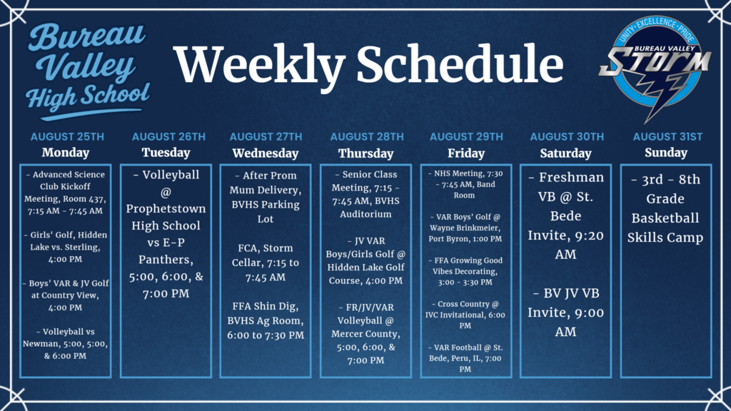8/25 - 8/31