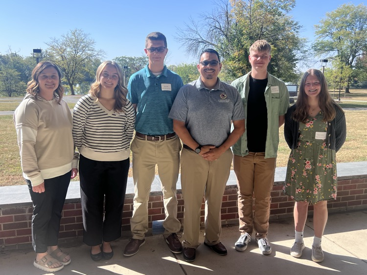 Mrs. Clark, Lexi Butler, Stone Sabin, Sen. Arellano, Logan Husky, and Autumn Hamilton.