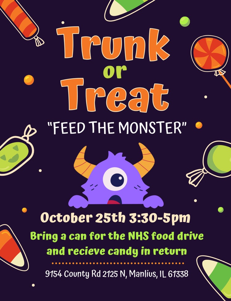 trunk or treat flyer
