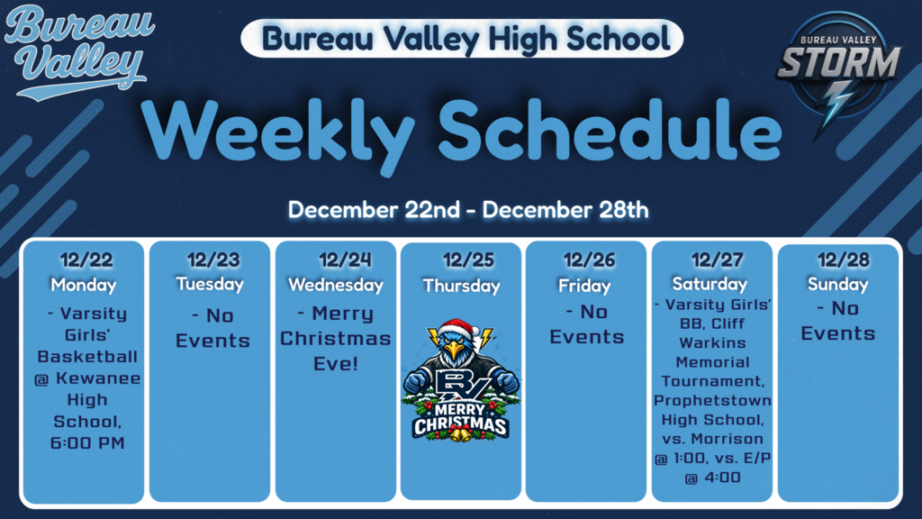 Weekly Schedule