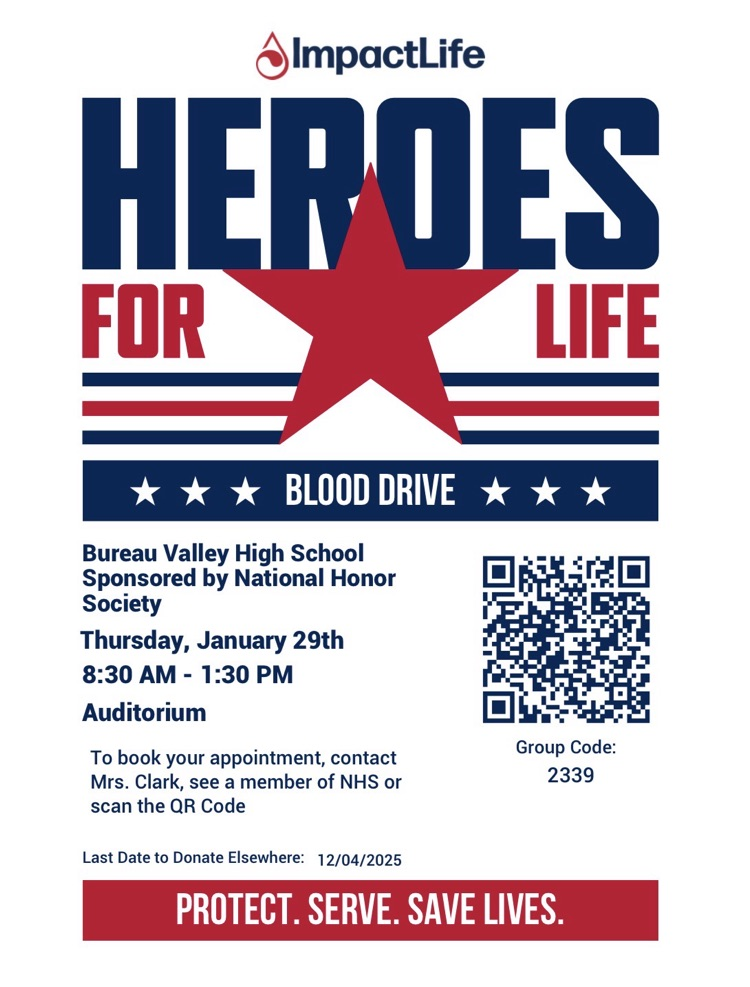 blood drive flier