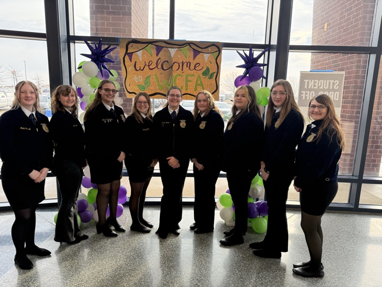 These ladies of BV FFA attended the Women Changing the Face of Ag Conference today! They attended workshops, took part in a career fair, and heard a keynote address from dr_kristenstrom (Dr. Kristen Strom)! 