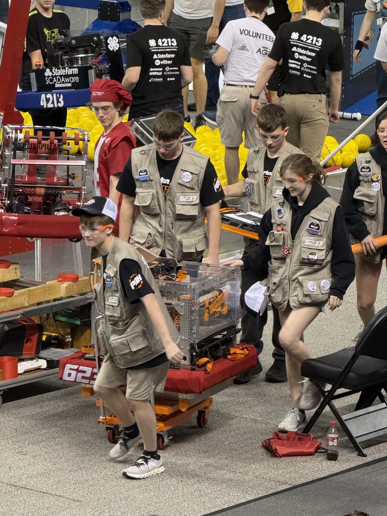 Technicians and Drive Team