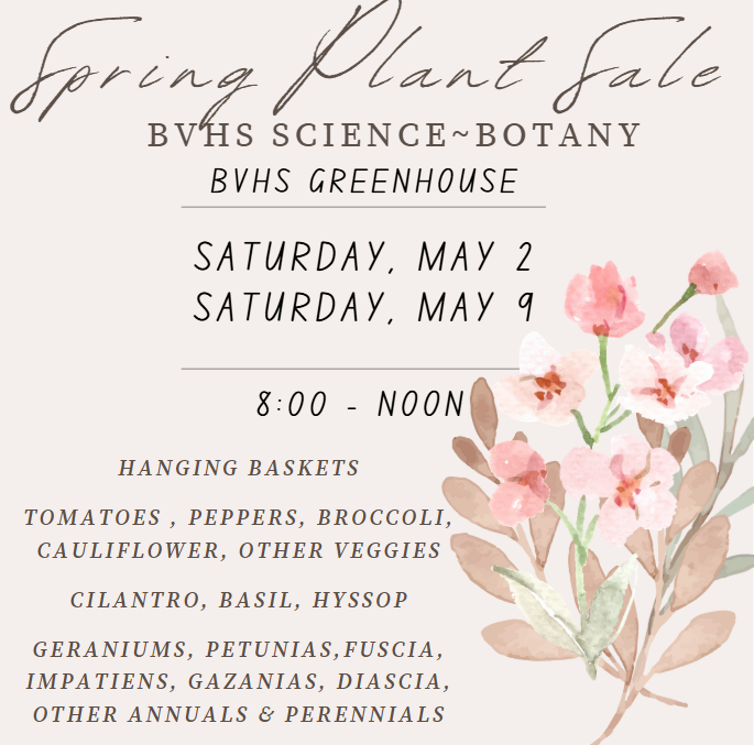 Plant Sale Saturday!