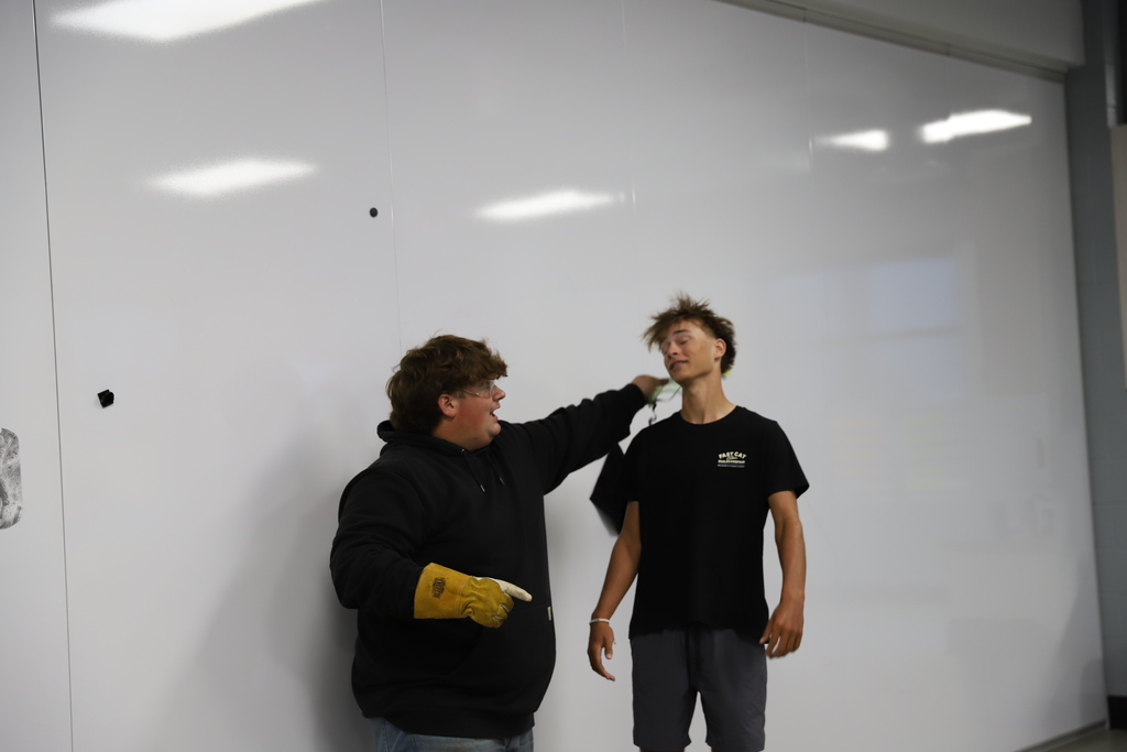 Ag Mechanics is learning about shop safety! Students created and performed skits for their classmates demonstrating what can go wrong if you do not follow proper safety protocols! 
