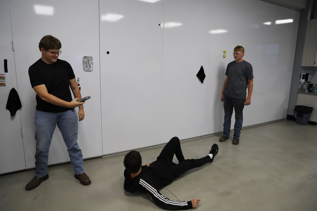 Ag Mechanics is learning about shop safety! Students created and performed skits for their classmates demonstrating what can go wrong if you do not follow proper safety protocols! 