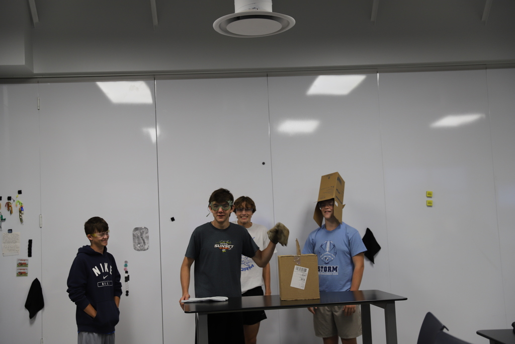 Ag Mechanics is learning about shop safety! Students created and performed skits for their classmates demonstrating what can go wrong if you do not follow proper safety protocols! 