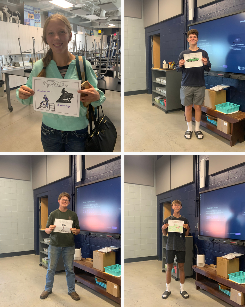 Students in the Agriculture Department kick off the year by creating or reestablishing their Supervised Agricultural Experience projects! Check out what some of our students are doing for their SAEs! Never heard of an SAE?? Supervised Agricultural Experience (SAE) is a student-led, instructor-supervised, work-based learning project that allows agricultural education and National FFA Organization students to learn by doing!