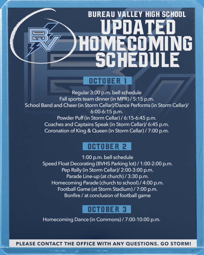 Homecoming Update