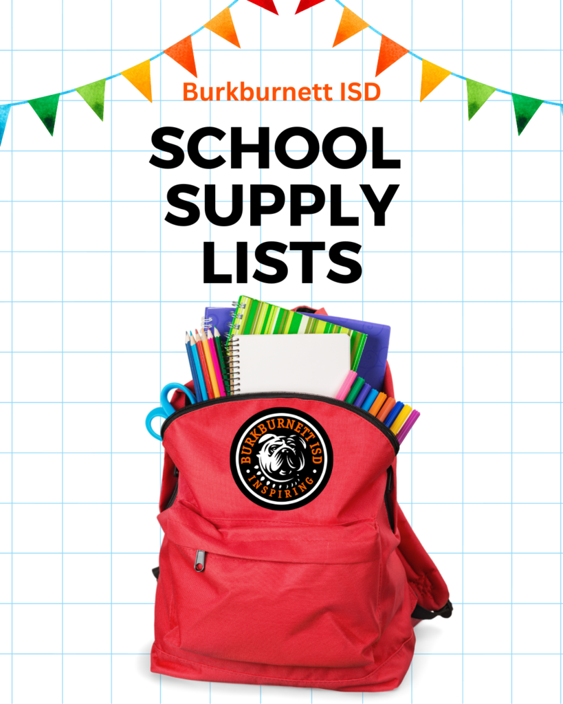 Burkburnett ISD School Supply Lists