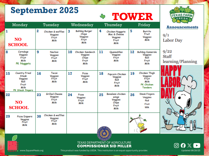Lunch September 2025