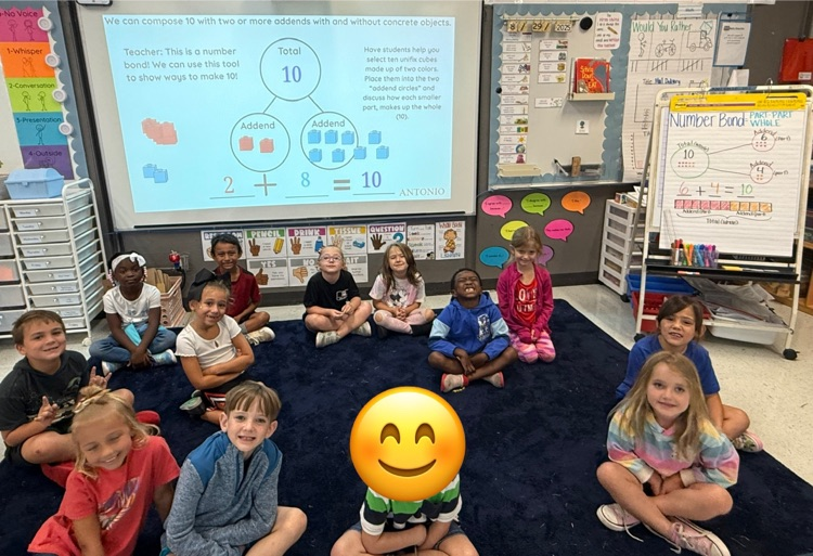 composing numbers to 10. ten frame!