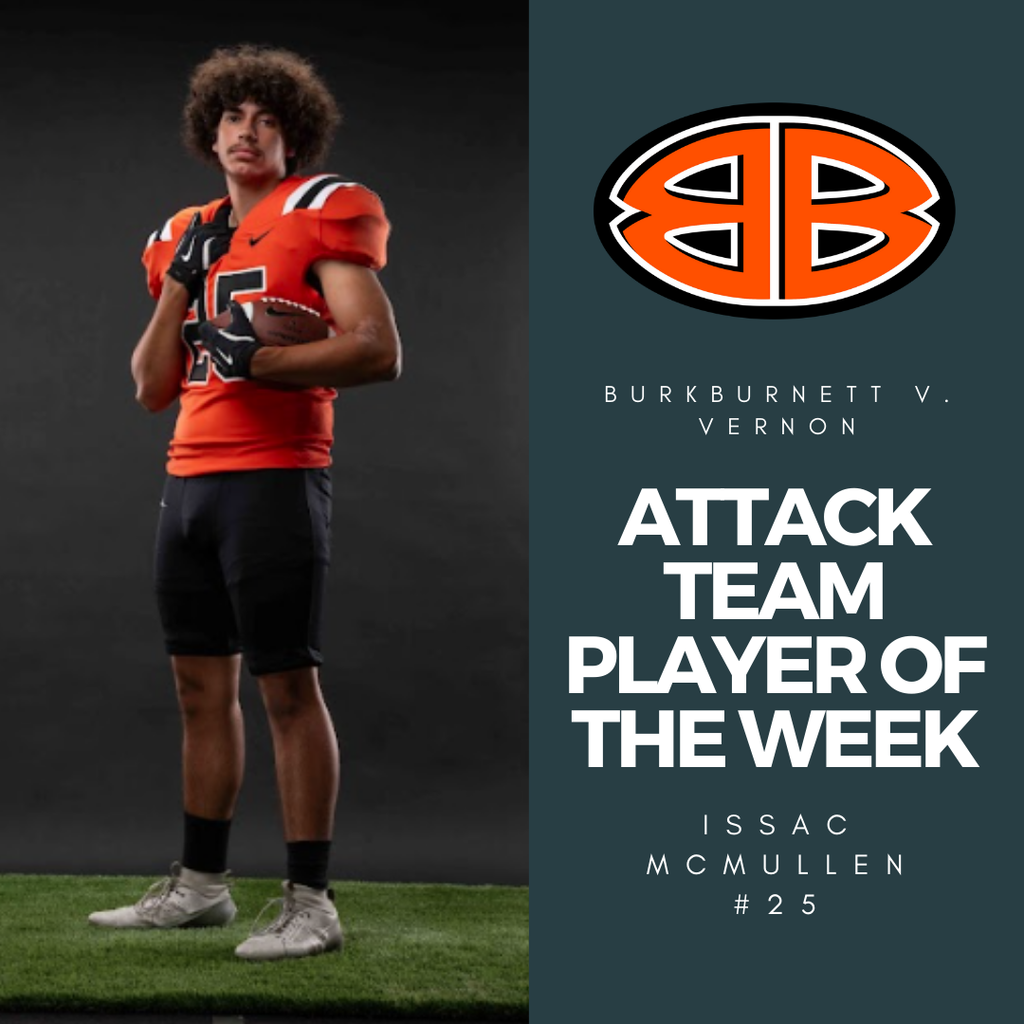 ISSAC MCMULLEN Attack Team of the week