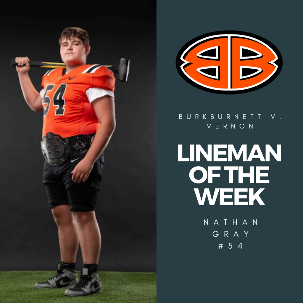 Lineman of the week Nathan Gray