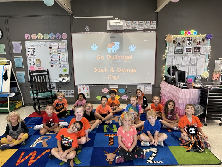black and orange day 
