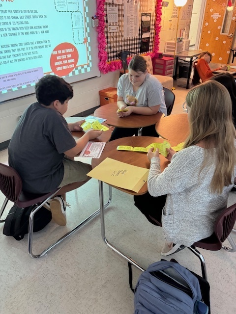 Students at desk