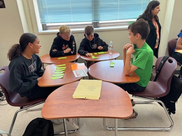 Students at desk