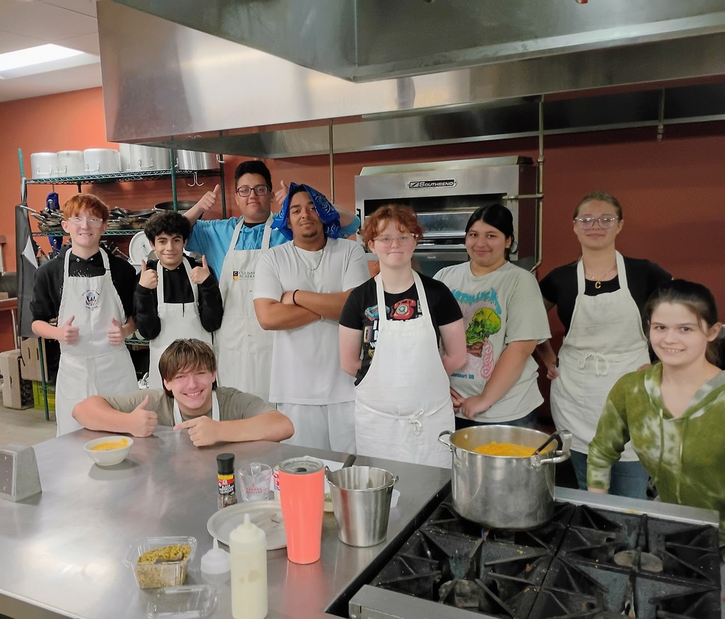 Mrs. Colee's culinary arts students will be serving Yeto's pumpkin cheese soup at Empty Bowls 2025 on October 15 at the Forum. Get your tickets today!