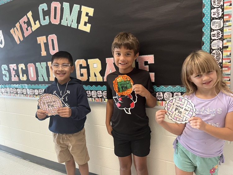 Ms.Masella’s 2nd graders completed a survey on their favorite dessert, colored in their votes, and together they created a life size picture graph. Afterwards, they answered questions based on the data. 